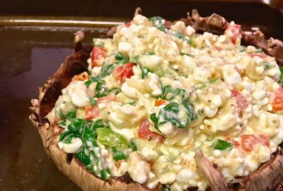 Recipe Image: Veggie Stuffed Portobello Mushrooms